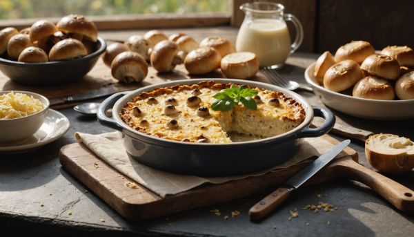 Comment préparer un gratin de cèpes frais
