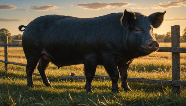 Pourquoi le porc cul noir est exceptionnel